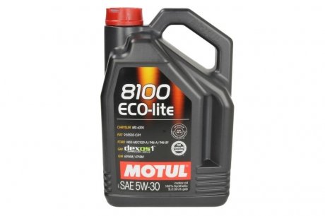 Масло моторное 8100 Eco-Lite 5W-30 (5 л) MOTUL 839551