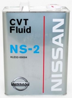 Масло трансмісійне (CVT NS-) 4L NISSAN KLE5200004 (фото 1)