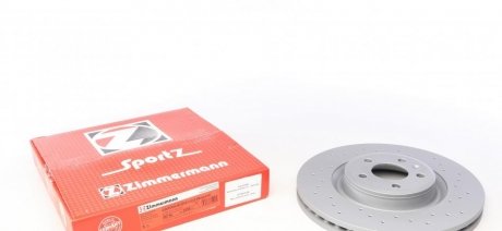 Гальмiвнi диски Coat Z Sport ZIMMERMANN 100335652 (фото 1)