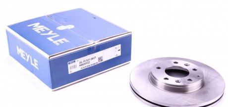 Тормозной диск вентилируемый передний MEYLE 35155210027