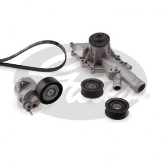 Ремкомплекты привода вспомогательного оборудования автомобилей с водяным насосом Micro-V Kit (GATES KP26PK2260-2 (фото 1)