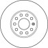 Диск тормозной SEAT TOLEDO, SKODA YETI, VW GOLF VI передн. вент. JURID 562235JC (фото 1)