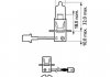 Лампа розжарювання H3 12V 55W PK22s LongerLife Ecovisio (вир-во) PHILIPS 12336LLECOC1 (фото 3)