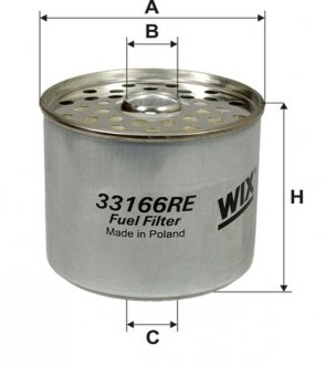 Фильтр топл. DAF, IVECO, VOLVO (TRUCK) /PM819 (WIX-Filtron) WIX FILTERS 33166RE