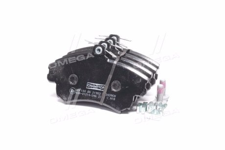 Колодка торм. диск. MITSUBISHI COLT VI передн. CHAMPION 573039CH