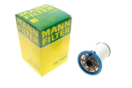 Фильтр топливный FIAT DOBLO, PANDA 1.3, 1.6 D 10- MANN PU7005 (фото 1)