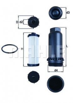 Фільтр гідравлічний КПП MAHLE / KNECHT HX151KIT