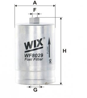 Фильтр топл. PEUGEOT, VOLVO /PP827 (WIX-Filtron) WIX FILTERS WF8029