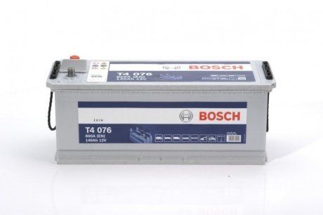 Аккумулятор 140Ah-12v (T4076) (513x189x223),L,EN800 BOSCH 0092T40760