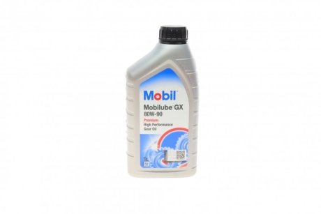 Трансмиссионное масло Mobilube GX 80W-90, 1л MOBIL 142116 (фото 1)