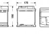 Акумулятор 50Ah-12v EXCELL (207х175х190), R, EN450 EXIDE EB500 (фото 4)