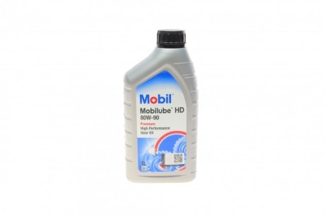 Трансмиссионное масло Mobilube HD 80W-90, 1л MOBIL 142132 (фото 1)