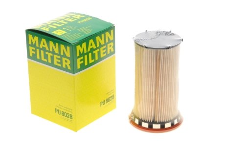 Фільтр паливний VAG 1.6, 2.0 TDI 12- (вир-во) MANN PU8028