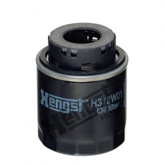 Фильтр масляный двигателя AUDI, VW (Hengst) HENGST FILTER H312W01