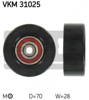 Натяжной ролик, поликлинового ремня (Пр-во) SKF VKM 31025