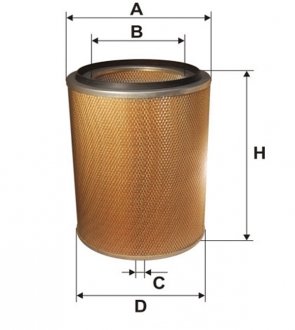 Фільтр повітряний /459 (WIX-Filtron)(без упаковки) WIX FILTERS 93086E