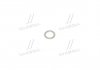 Уплотнительное кольцо форсунки BOSCH F 00V C17 003 (фото 1)