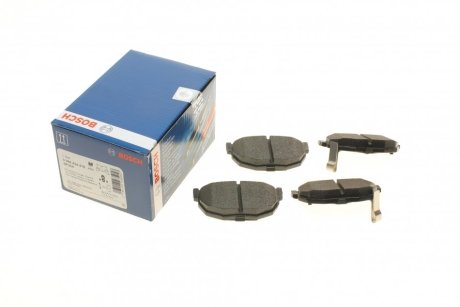 Комплект тормозных колодок, дисковый тормоз BOSCH 0986424418 (фото 1)
