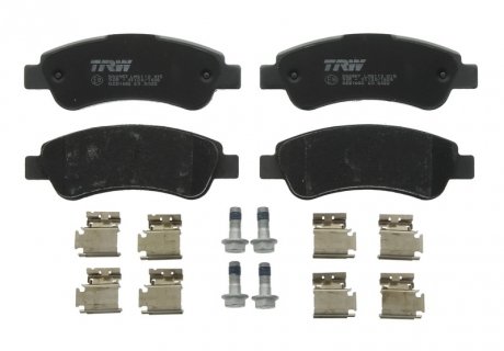 Комплект тормозных колодок, дисковый тормоз TRW GDB1682 (фото 1)