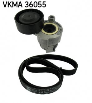 Поликлиновой ременный комплект SKF VKMA 36055 (фото 1)