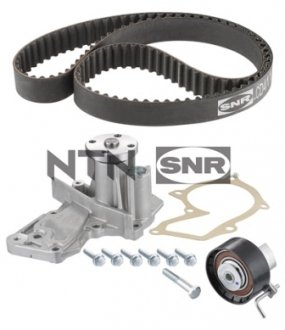 Рем. Комплект ГРМ: ремень + ролики + помпа SNR NTN KDP452.240