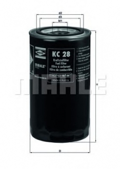 Фільтр палива MAHLE / KNECHT KC28
