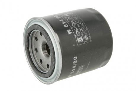 Фильтр масляный двигателя MANN W814/80 (фото 1)