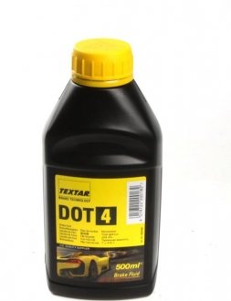 Тормозная жидкость 0.5л (DOT 4) TEXTAR 95002400