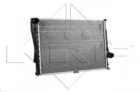 Радиатор системы охлаждения двигателя NRF 519517