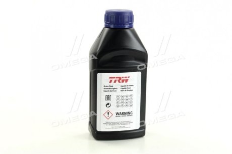 Жидкость торм. DOT4 0,5L TRW PFB450 (фото 1)