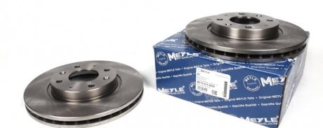 Тормозной диск вентилируемый передний MEYLE 28-15 521 0006 (фото 1)