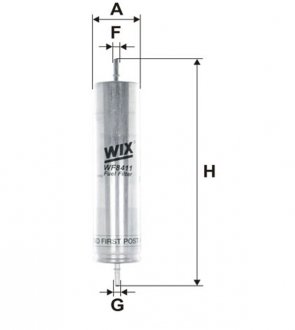Фільтр паливний (вир-во) WIX FILTERS WF8411 (фото 1)