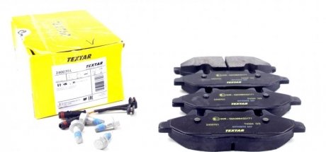 Тормозные колодки дисковые TEXTAR 2400701 (фото 1)