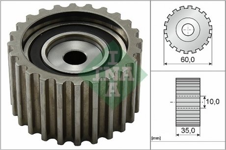 Ролик ведущий SUBARU INA 532 0085 20 (фото 1)