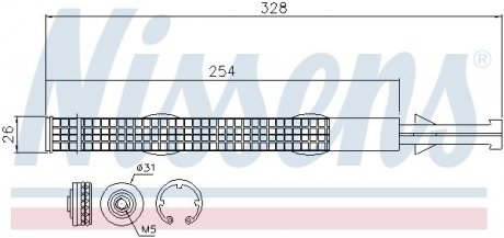 Осушитель кондиционера First Fit NISSENS 95526