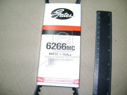 Ремень клиновой AVX10 x 960La GATES 6266MC (фото 1)