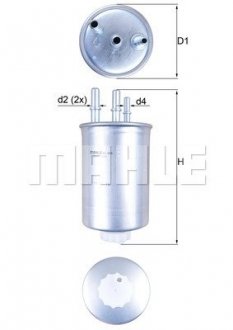 Фильтр топливный Ssangyong MAHLE / KNECHT KL 505 (фото 1)