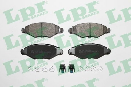 Тормозные колодки дисковые LPR 05P903 (фото 1)