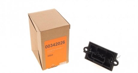 Резистор электровентилятора отопителя для автомобилей Nissan Note (06-) (manual A/C)
