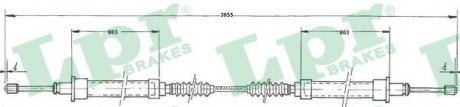 Тросик стояночного тормоза LPR C0523B