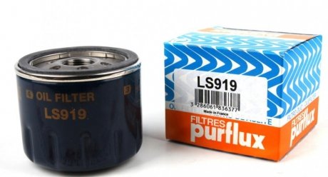 Фильтр масляный PURFLUX LS919 (фото 1)
