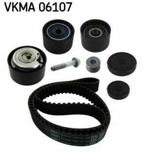 Комплект (ремінь+ролики) SKF VKMA 06107