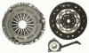 Комплект зчеплення AUDI/SKODA/VW A3/Octavia/Superb/Golf/Passat "2,0 "04>> SACHS 3000 990 081 (фото 1)