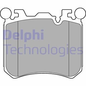 Тормозные колодки DELPHI LP2287 (фото 1)
