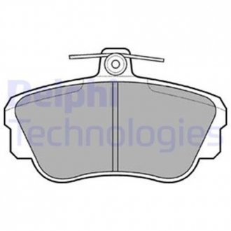 Тормозные колодки DELPHI LP639