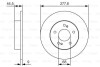 Тормозной диск BOSCH 0986479T86 (фото 1)