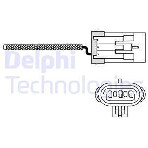 Лямбда-зонд DELPHI ES10988-12B1 (фото 1)