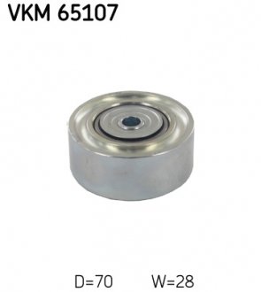 Натяжний ролик, поліклинового ременя (Вир-во) SKF VKM65107