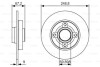 Гальмівний диск CITROEN/PEUGEOT C4/307 "R "04>> PR2 BOSCH 0986479S42 (фото 1)