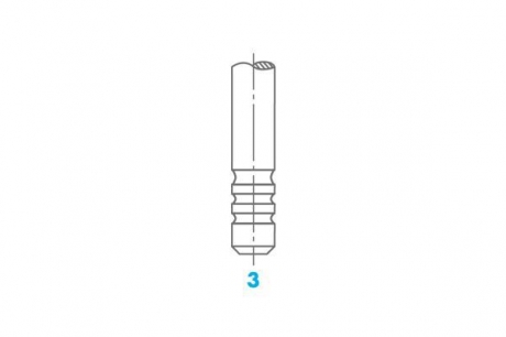 Выпускной клапан Doblo / Nemo / Fiorino (F13DTE5, 223A9.000, 199B4.000, 199A2.000) OSVAT 1990 (фото 1)